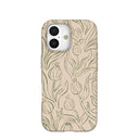 Seashell Floral Flow iPhone 17 Case