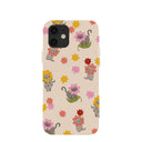 Seashell Flower Cats iPhone 12/ iPhone 12 Pro Case