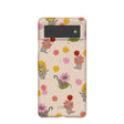 Seashell Flower Cats Google Pixel 6 Case