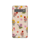 Seashell Flower Cats Google Pixel 7a Case
