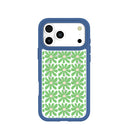 Clear Flower Child iPhone 17 Pro Max Case With True Blue Ridge (MagSafe included)