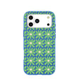 Electric Blue Flower Child iPhone 17 Pro Max Case