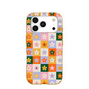 Honey Flower Tiles iPhone 17 Pro Case
