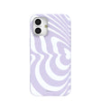 Lavender Flutter Left iPhone 16 Plus Case