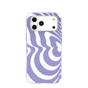 Lavender Flutter Left iPhone 17 Pro Max Case