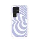 Lavender Flutter Left Samsung Galaxy S25 Ultra Case