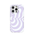Lavender Flutter Right iPhone 16 Pro Case