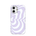 Lavender Flutter Right iPhone 16 Case