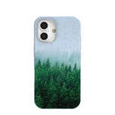 Powder Blue Forest Mist iPhone 16 Case