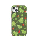 Forest Floor Frog Folk iPhone 15 Plus Case