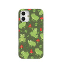 Forest Floor Frog Folk iPhone 16 Plus Case