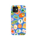 Electric Blue Frutti Club iPhone 12/ iPhone 12 Pro Case