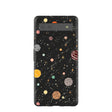 Black Galactic Glow Google Pixel 6a Case