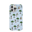 Powder Blue Gardening Girl iPhone 14 Pro Max Case