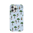 Powder Blue Gardening Girl iPhone 14 Pro Max Case
