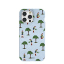 Powder Blue Gardening Girl iPhone 15 Pro Max Case