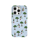 Powder Blue Gardening Girl iPhone 16 Pro Case