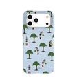Powder Blue Gardening Girl iPhone 17 Pro Max Case