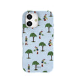 Powder Blue Gardening Girl iPhone 17 Case