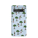 Powder Blue Gardening Girl Google Pixel 7 Case