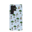 Powder Blue Gardening Girl Samsung Galaxy S25 Ultra Case