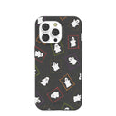 Black Ghost Stamps iPhone 14 Pro Case