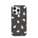 Black Ghost Stamps iPhone 16 Pro Case