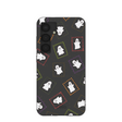 Black Ghost Stamps Samsung Galaxy S25 Case