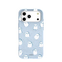 Powder Blue Ghostly iPhone 17 Pro Max Case