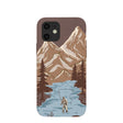 Chocolate Brown Gone Fishing iPhone 12/ iPhone 12 Pro Case