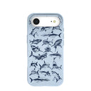 Powder Blue Great White iPhone Air Case
