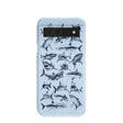 Powder Blue Great White Google Pixel 8a Case