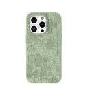Sage Green Green Oasis iPhone 16 Pro Case