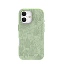 Sage Green Green Oasis iPhone 17 Case
