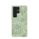 Sage Green Green Oasis Samsung Galaxy S25 Ultra Case