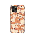 Chocolate Brown Happy Hamsters iPhone 11 Pro Case