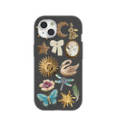 Black Heirloom Collage iPhone 15 Case