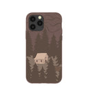 Chocolate Brown Hidden Cabin iPhone 11 Pro Case