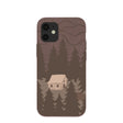 Chocolate Brown Hidden Cabin iPhone 12 Mini Case
