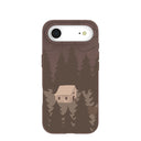 Chocolate Brown Hidden Cabin iPhone Air Case