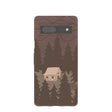 Chocolate Brown Hidden Cabin Google Pixel 7a Case