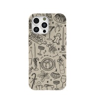 London Fog Holiday Dinner Party iPhone 16 Pro Max Case