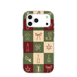 Forest Floor Holiday Squares iPhone 17 Pro Max Case