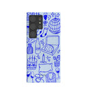 Powder Blue Home for Midnight Samsung Galaxy S24 Ultra Case