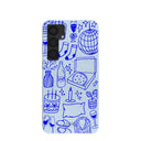 Powder Blue Home for Midnight Samsung Galaxy S25+(Plus) Case