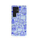 Powder Blue Home for Midnight Samsung Galaxy S25 Ultra Case