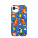 Electric Blue Hot Stuff iPhone 16e/17e Case