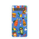 Electric Blue Hot Stuff Google Pixel 6a Case