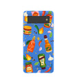 Electric Blue Hot Stuff Google Pixel 6 Case