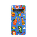 Electric Blue Hot Stuff Google Pixel 7 Case